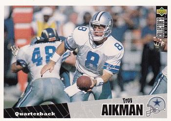 Troy Aikman Dallas Cowboys 1996 Upper Deck Collector's Choice NFL #295